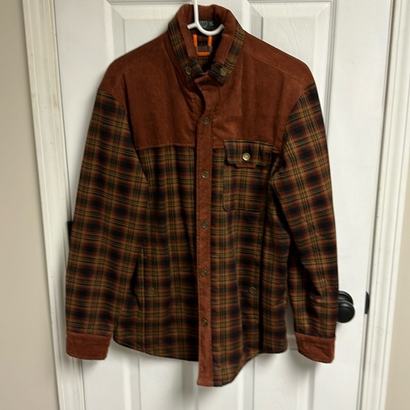 Vintage burnt/rust orange sweater vest, with a... | Depop